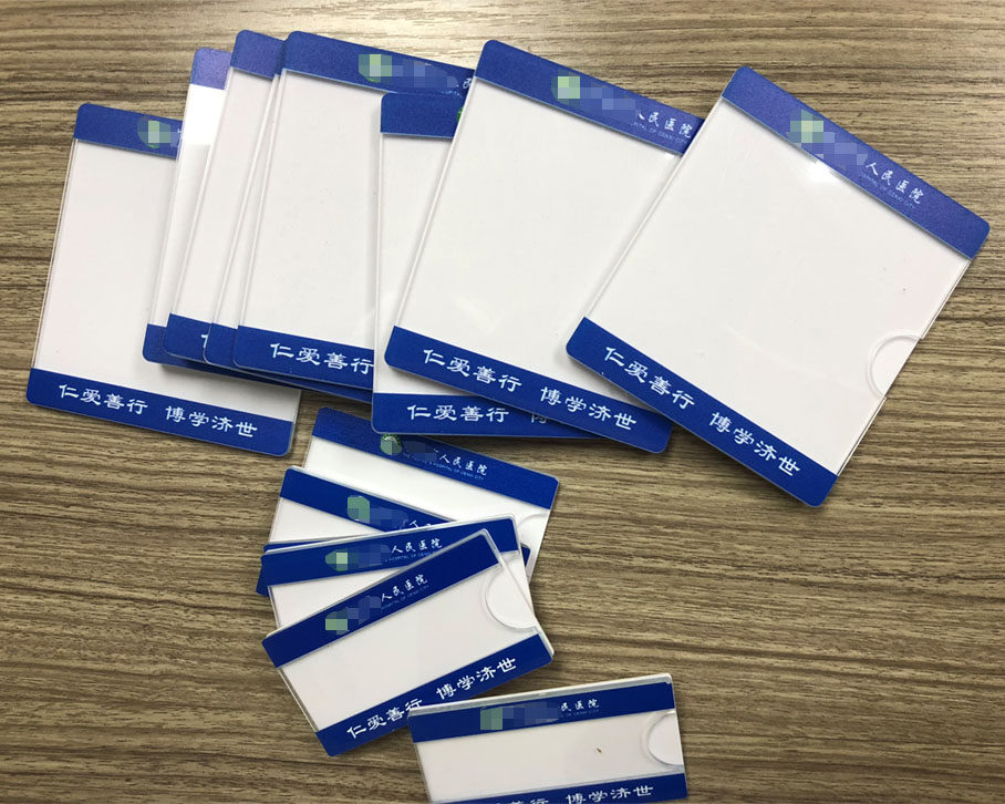 6S acrylic card slot acrylic label box (with back glue)