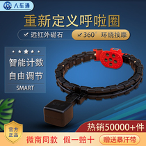 Renchetong Intelligent Hula Hoop Flagship Store Magnet Waist Slimming Belly Slimming Abdominal Weight Loss Fitness Artifact