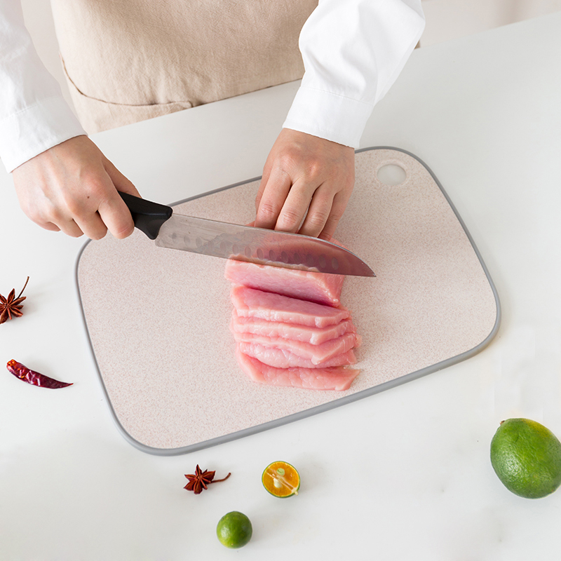 Wheat Straw Felt Board Cutting Board Home Children Plastic Cut Fruit Chopping Block Case Board Baby Coveted Cuvee Plate