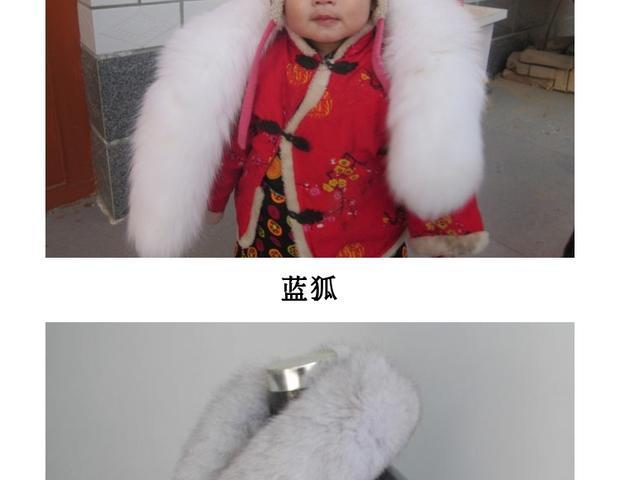 Chính hãng Fox Tail Bib Khăn quàng cổ nam và nữ Cổ Fox Fur Cổ áo Fox Bib khăn trùm đi phượt