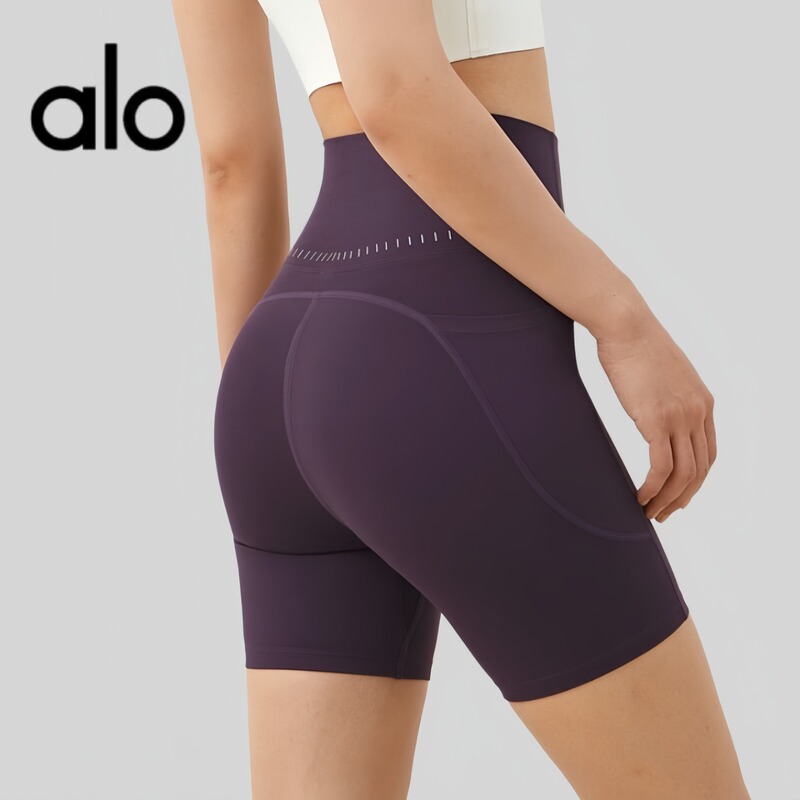 Aio Yoga Fitness Shorts High-Waisted Butt-Lifting Sports Shorts Outdoor Training Cycling Pocket Shorts That Can Be Worn Outside for Women Aio Yoga Fitness Shorts High-Waisted Butt-Lifting Sports Shorts Outdoor Training Cycling Pocket Shorts That Can Be Worn Outside for Women