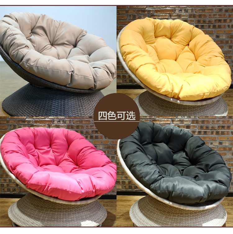 Rattan furniture swivel sofa single rattan chair sofa leisure sofa chair garden balcony sofa outdoor rattan art