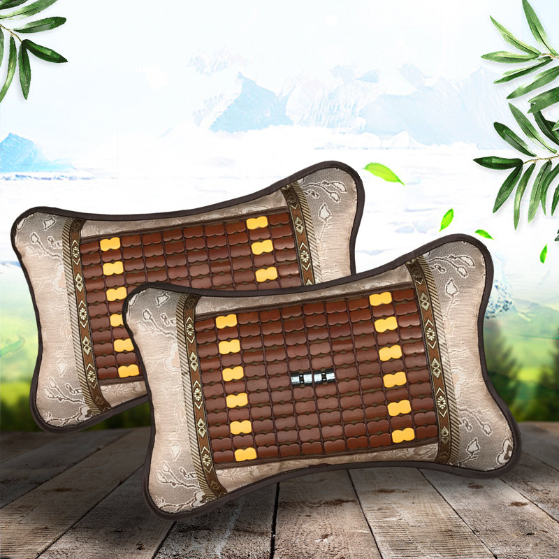 Summer cool pillow adult bamboo cool pillow mahjong single pillow summer bamboo cool mat pillow tea core summer rattan ice silk pillow