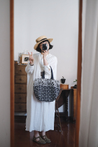 moumo southern independent studio Minagawa Akira tiles anemone patchwork panini Panini hand bag