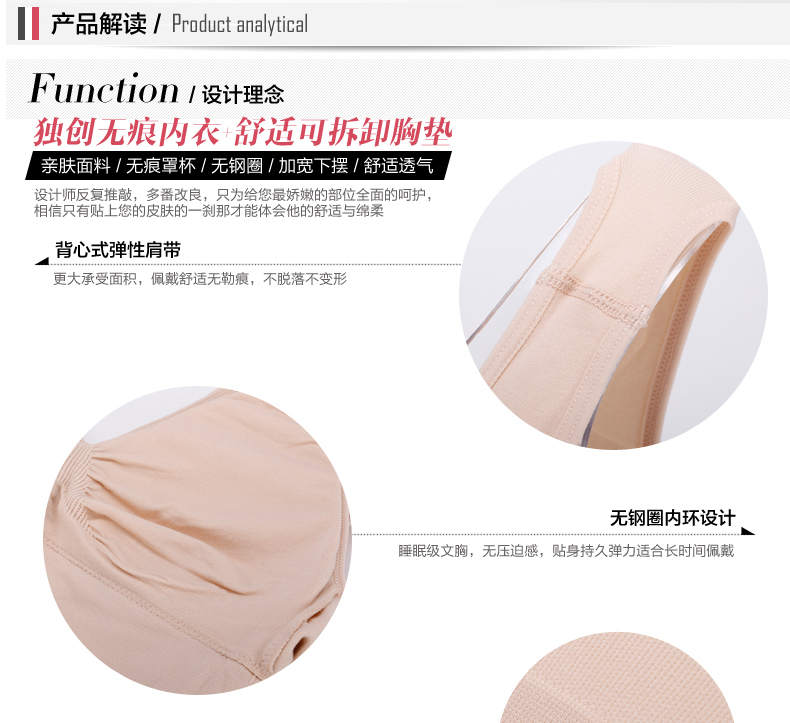 Trung niên và mẹ già mở rộng dây đeo vai áo ngực nữ nhà thoải mái kích thước lớn đồ lót liền mạch nữ sinh buông ống nhẹ áo lót bigsize