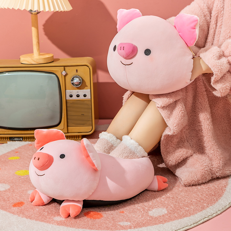 Hot Water Bag Rechargeable Warm Hand Bao Plush Automatic Power Cut Dorm Room Pig Pig Cute Little Electric Hot Hand Bao Girl Warm Baby Girl