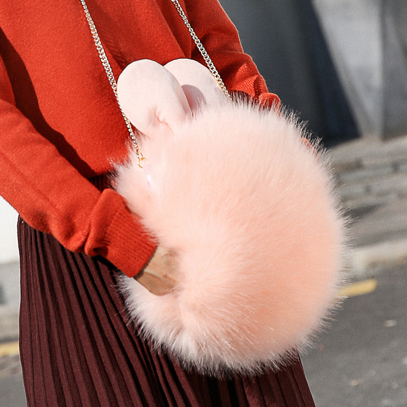 Wooden leaf rabbit hot water bag charging warm hand treasure Plush explosion-proof Meng Meng cute Korean version charging warm baby warm water bag