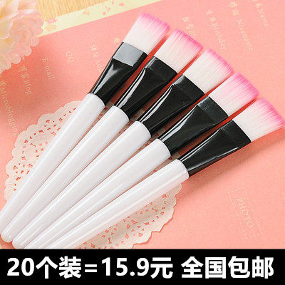 Lipstick grinding soft hair face mask brush makeup soft head set beauty salon special brush spa small