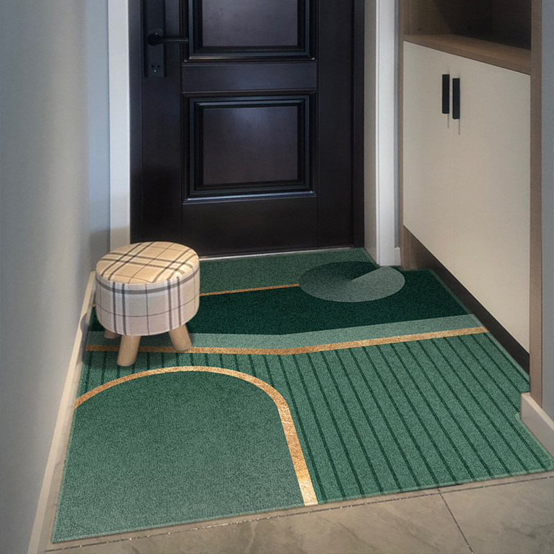 Nordic wind entry-ment doorman Doormat Doormat Doormat Doorway Doorway Skid Resistant Dirty Carpet Into Door Footbed Customisation