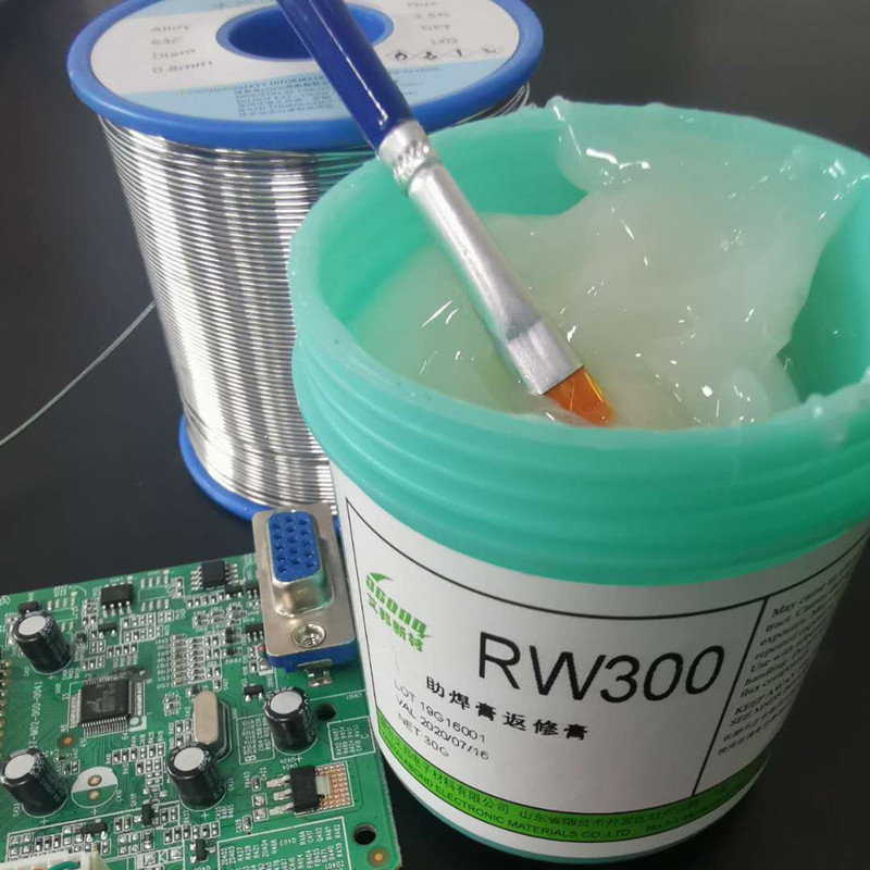 Solder paste PCB circuit board chip IC desoldering implant ball BGA circuit board mobile phone repair rework solder oil rosin