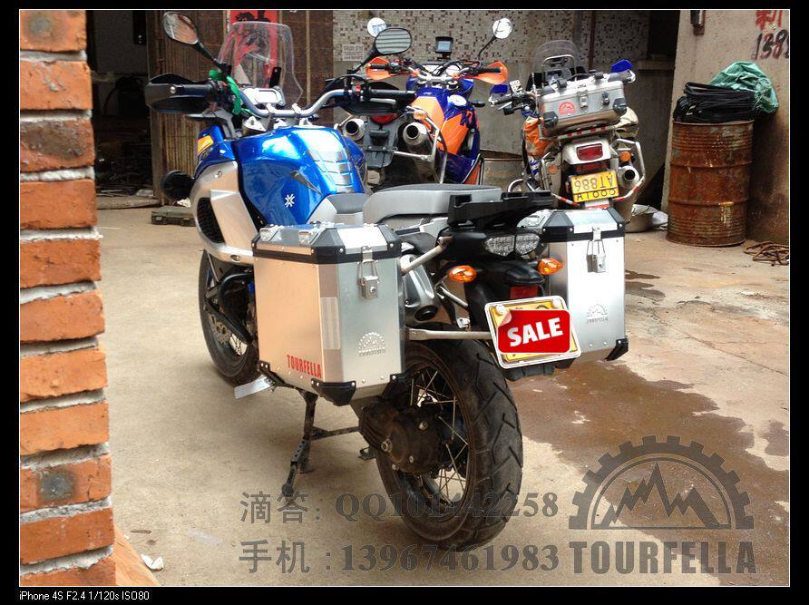 YAMAHA XT1200Z TOURFELLA DROP ANSWER ALUMINIUM SIDE BOX THREE-CASE BRACKET