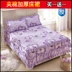 Cotton trải giường bông trải giường đơn mảnh bông 1,5 m 1,8m2.0m ​​giường cộng với bông đệm giường loại bảo vệ ga giường có viền Váy Petti