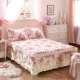 Cotton trải giường bông trải giường đơn mảnh bông 1,5 m 1,8m2.0m ​​giường cộng với bông đệm giường loại bảo vệ ga giường có viền