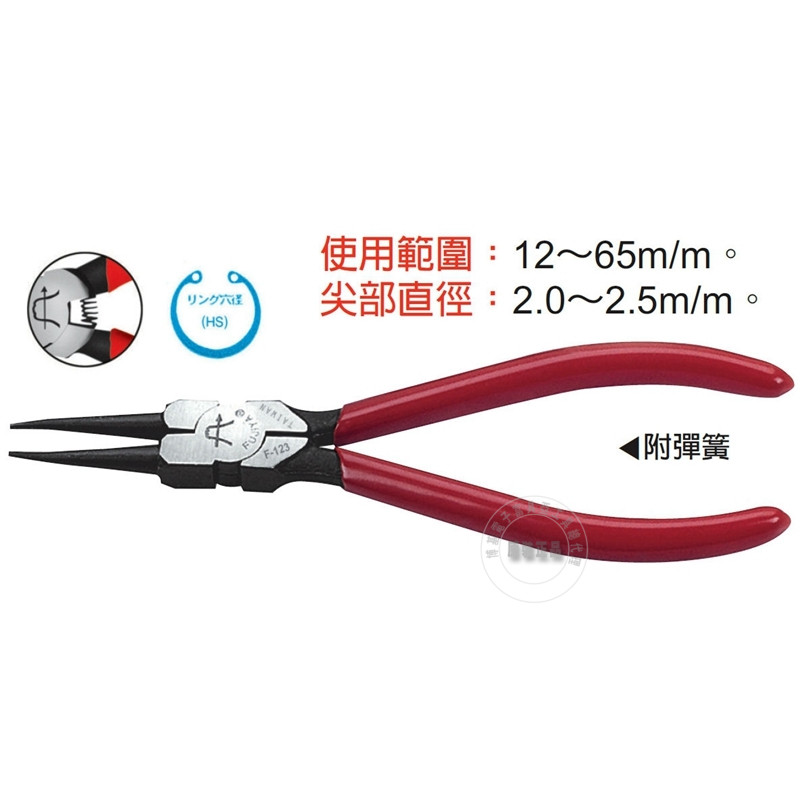 Taiwan imported F-123 with subtool FUJIYA spring clamp ring 7 inches (HS for straight cave)