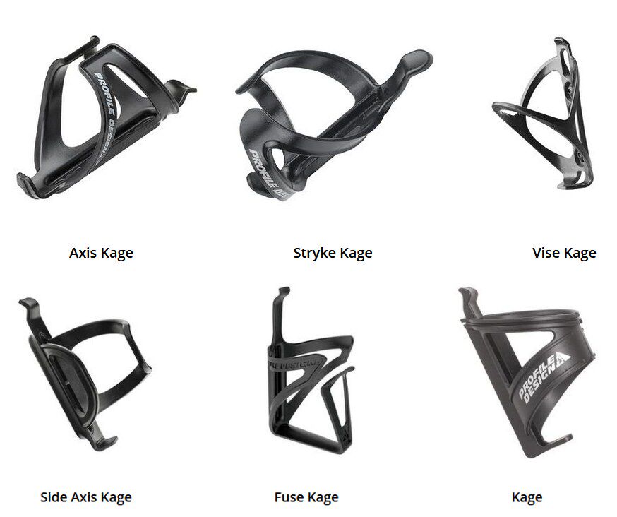 profile design stryke Axis vise kage road triathlon bike side access bottle cage