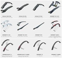 topeak defender mountain road off-road gravel travel bicycle quick release fender mud removal