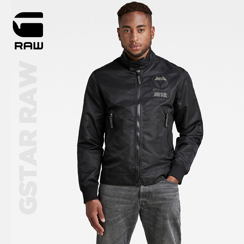 G-STAR RAW 2022 New products Harrington Vertical version Collar Jacket Men D21369