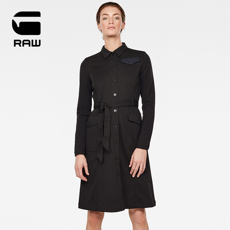 G-STAR RAW ladies fashion trends HA shirt-style foreign dress D15345