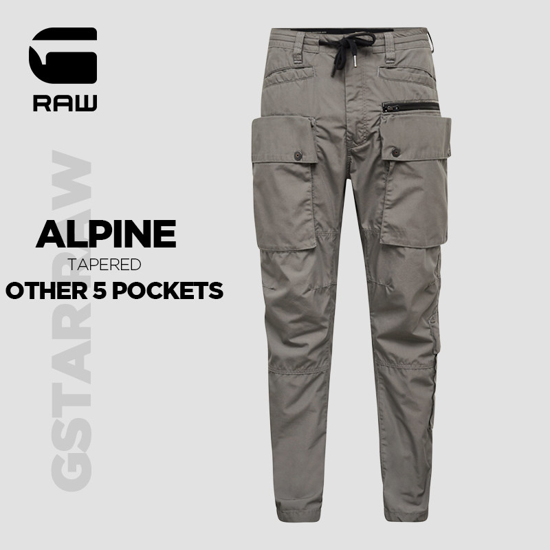 G-STAR RAW2021 spring summer men Alpine trendy handsome gas casual workwear pants D18964