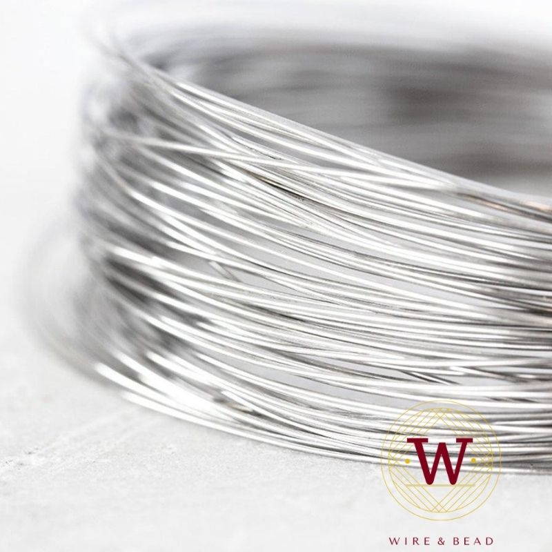 925 Silver Wire Semi-Hard Soft Wire for Beading Rings, Pendants, Jade Net Bags, DIY Styling Silver Wire 925 Silver Wire Semi-Hard Soft Wire for Beading Rings, Pendants, Jade Net Bags, DIY Styling Silver Wire