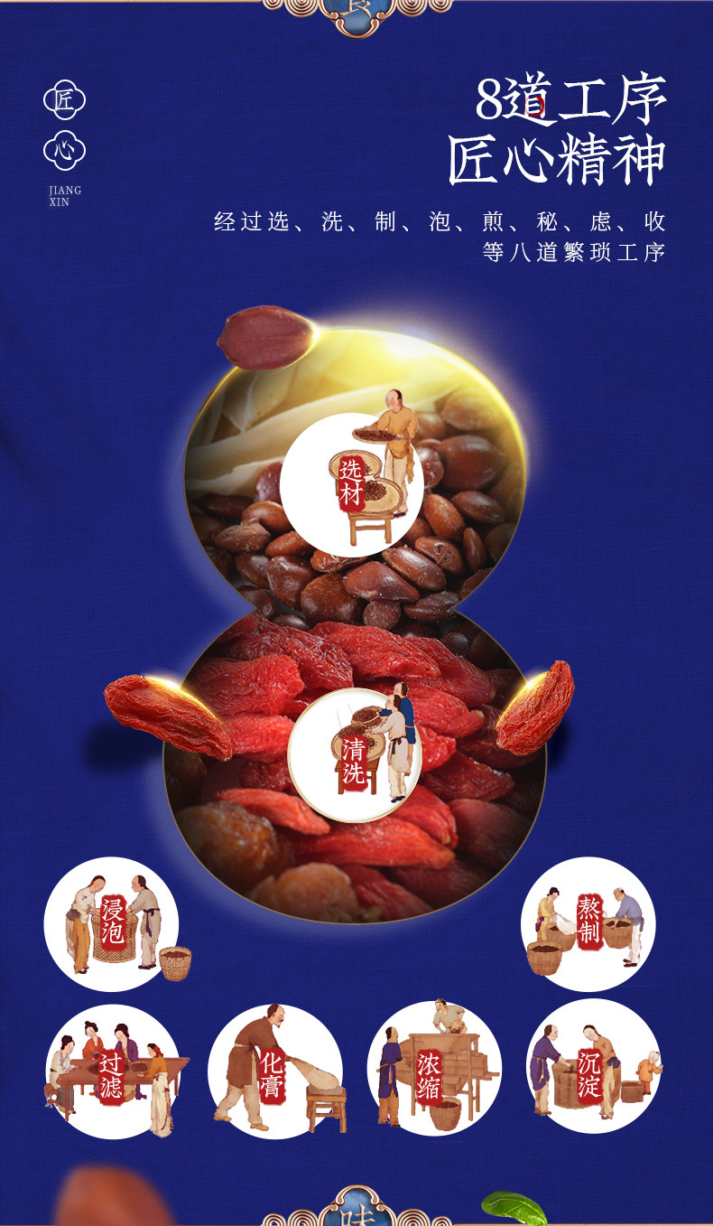 福东海 酸枣仁膏 150g 安神助眠 图5