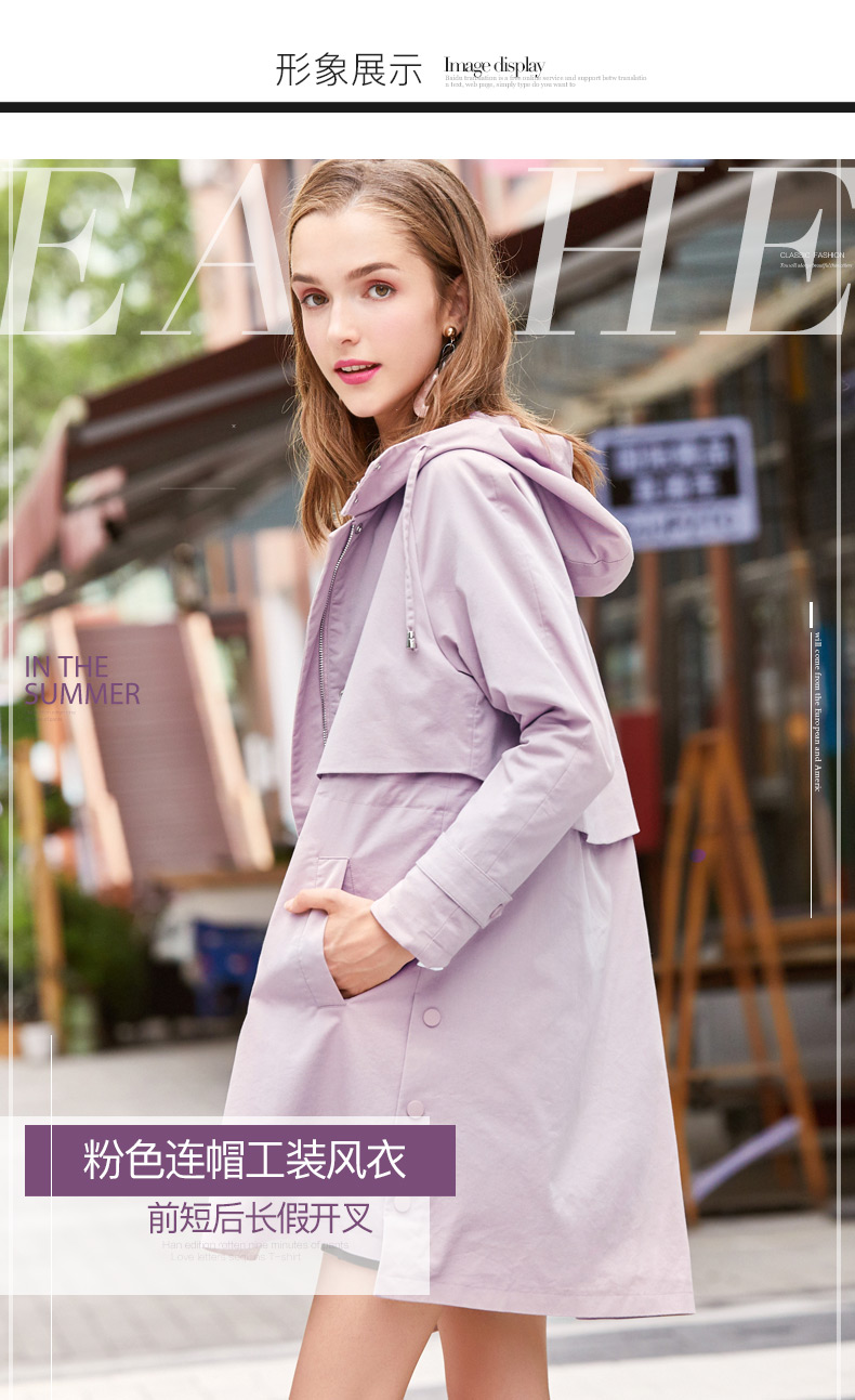Trench pour femme en Coton en Coton - Ref 3227288 Image 21