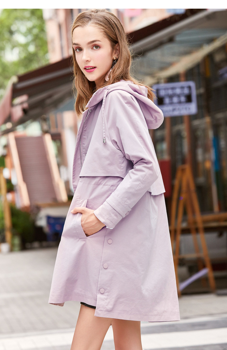 Trench pour femme en Coton en Coton - Ref 3227288 Image 32