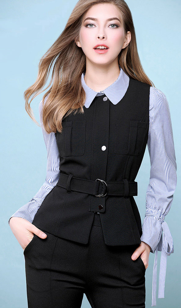 Débardeur hiver femme en Polyester - Ref 3176181 Image 16