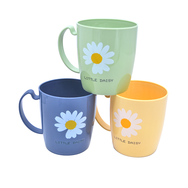8878 Printed Tooth Cup Wash Cup Brushing Cup Toothbrushing Cup Plastic Water Cup Gargling Cup Tooth Vat Wash supplies-Taobao