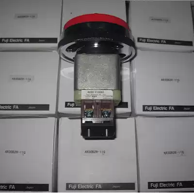 Original Fuji emergency stop button AH30-V10092 1 open 1 closed punch