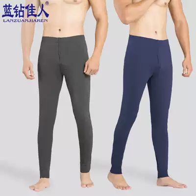 Blue diamond beauty men's sanitary pants single piece loose warm underwear Men's sanitary pants men's thin section men's cotton pants thin section