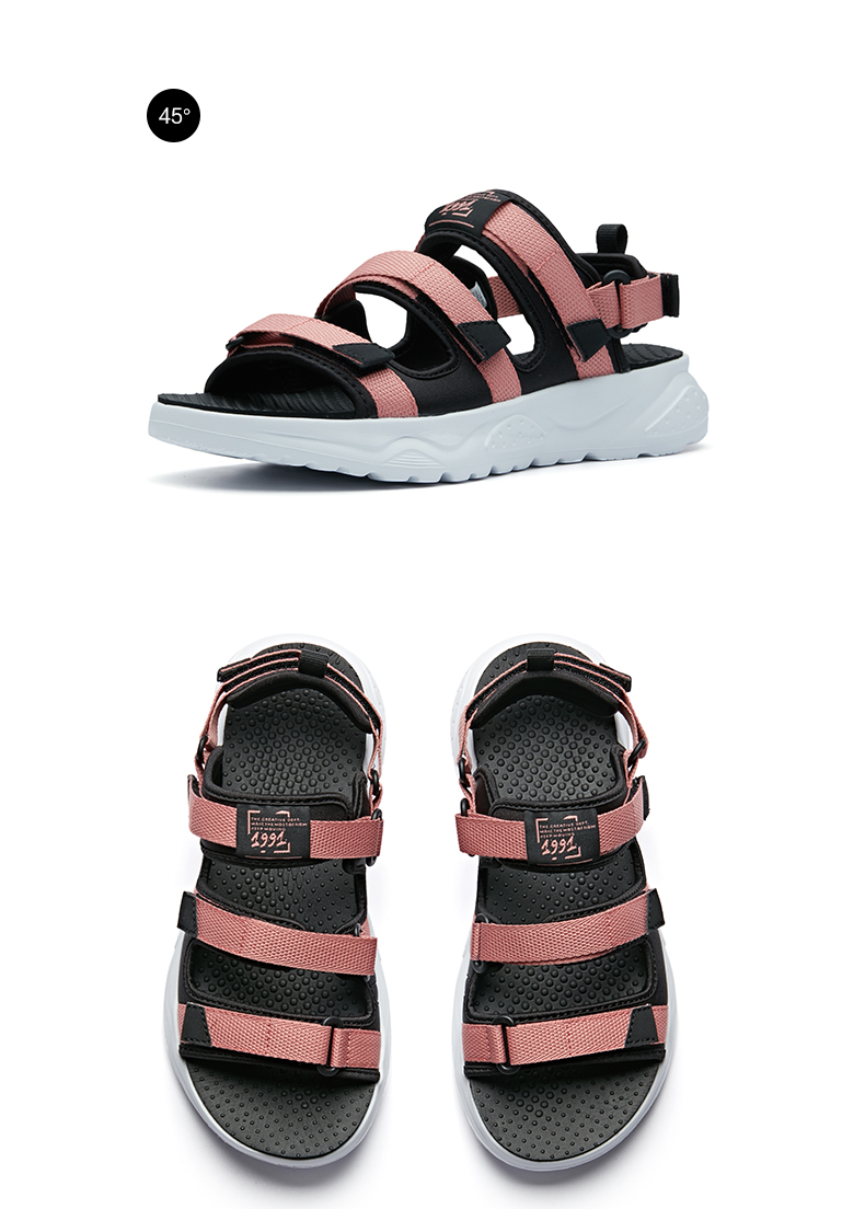 Anta giày của nam giới giày bãi biển 2018 mùa hè mới dép nhẹ breathable dép Velcro sneakers 91826970 dép sandal nữ 3 quai ngang