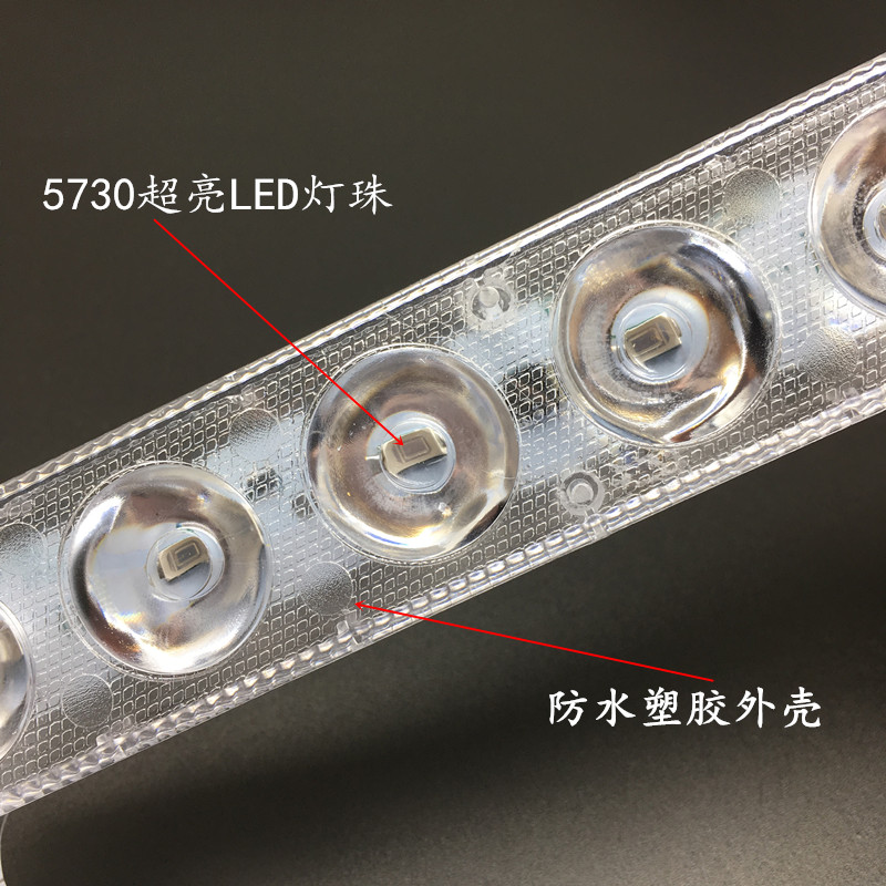 Đèn flash xe máy nhấp nháy đèn hậu nhấp nháy siêu sáng màu đỏ và xanh lam - Đèn xe máy đèn led 6 tim