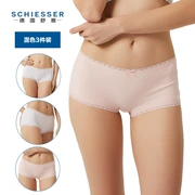 Schiesser 3 Áo cotton nữ thoải mái Tóm tắt 31 15113T