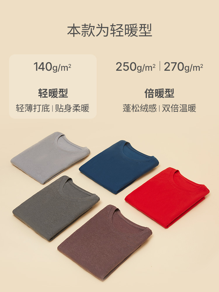 Schiesser 德国舒雅 celwarm热粒抗静电 情侣保暖内衣套装 天猫优惠券折后￥99包邮（￥299-200）多色可选