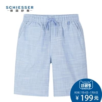 Schiesser Shuya 2018 mùa xuân và mùa hè người đàn ông mới của giản dị quần nhà quần quần pajama 59 13848 P quần kaki nữ