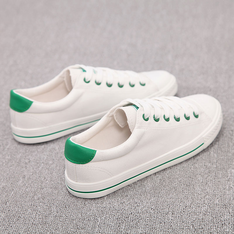 Renben 2022 new men's shoes Korean version of the tide small white shoes low-top canvas shoes men's students casual sneakers cloth shoes