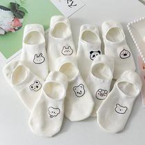 10 Pieces = 5 Pares lot Rabbit Cow Heart Animal socks Cotton