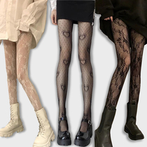 Gothic Tights Women Leggings Lolita Hollowed Out Mesh Stocki
