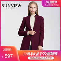 Áo sơ mi nữ thương hiệu mặt dây chuyền mùa thu - Business Suit thoi trang nu