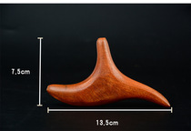 Original point rosewood triangle sparrow massager wooden foot massager acupoint massage stick
