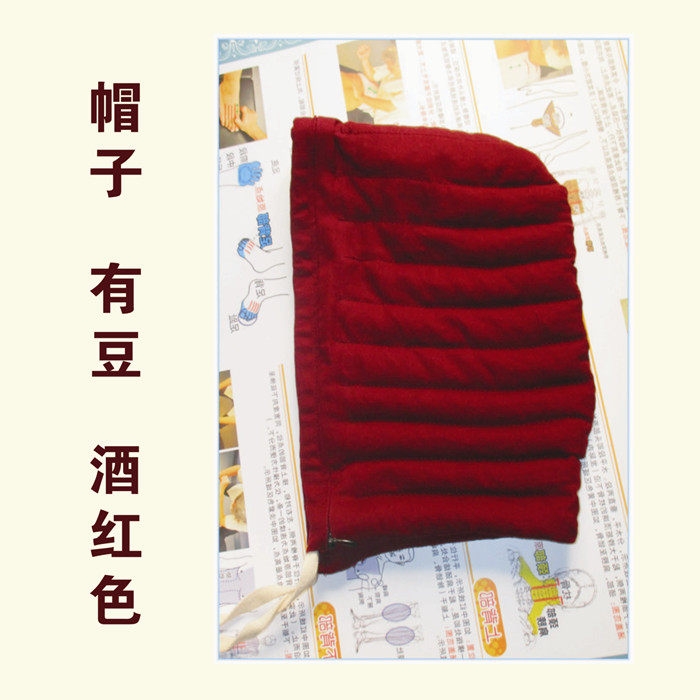 Original red bean bag extra thick hot compress bag hat neck head Zhang Zhaohan external heat source