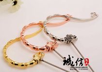 Thrush bird cage hook stainless steel brother faucet rabbit tail boutique bird cage copper-plated adhesive hook high-grade hook