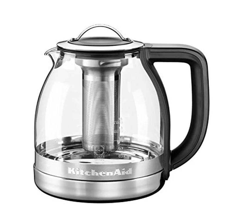100% немецкий покупаемый импортированный Kitchenaid 5kek1322SS стеклянная электрическая чайник кофейник чайник вскипятить чайник
