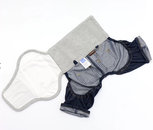 Японская япон Pet Paradise FG Series Denim Denim Брюки биологические штаны