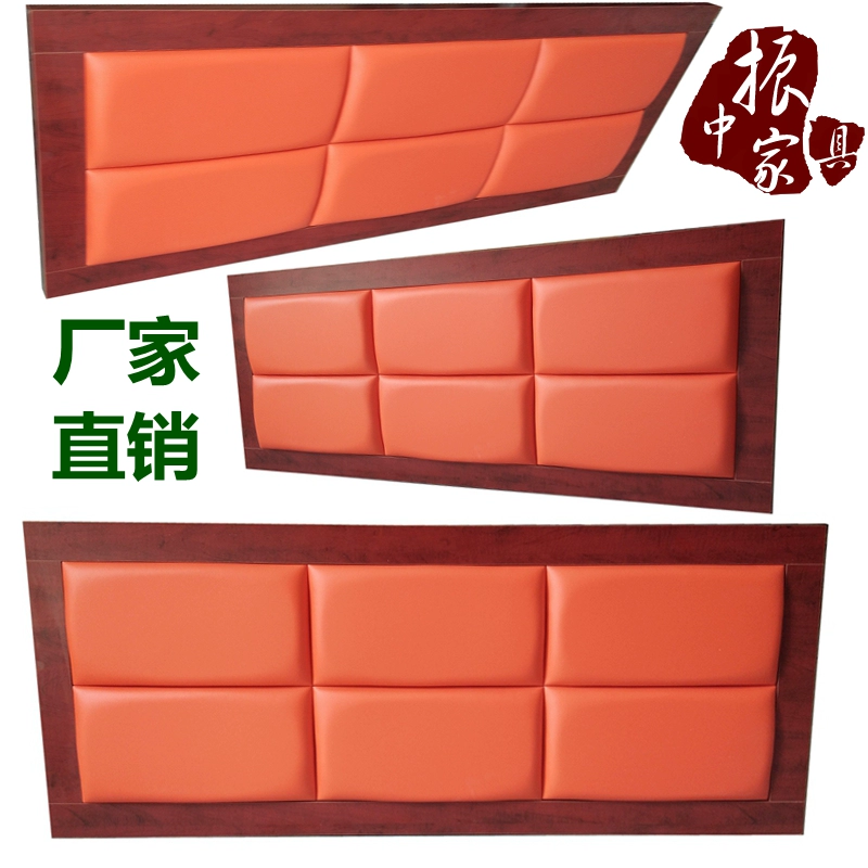 Tùy chỉnh khách sạn nội thất khách sạn giường trở lại túi mềm đơn giản hiện đại tấm màn hình phòng tiêu chuẩn đầy đủ nhà máy bán hàng trực tiếp