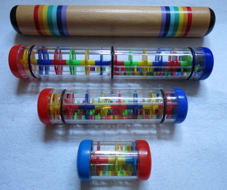Olff percussion instrument section 2-section 3-section Rain sound cylinder) 1 2 3 Festival kindergarten teaching aids Rain sound cylinder