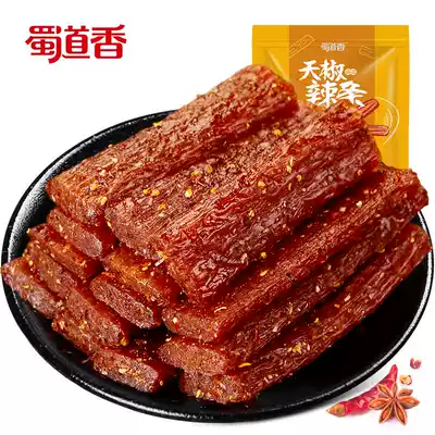 Shu Daotian pepper spicy strips 298G snacks spicy childhood snacks spicy delicious vegetarian gluten mixed