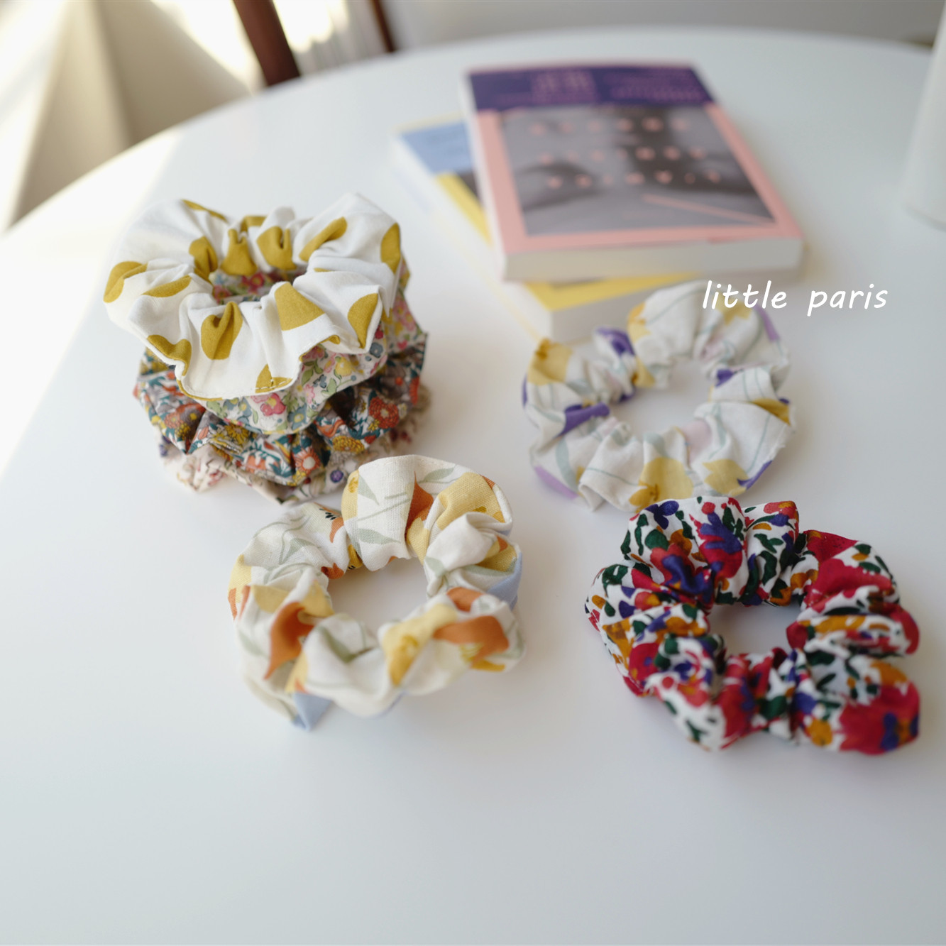 Three pieces of small Paris hand made new gentle temperament French - style broken hair ring in the colon ring