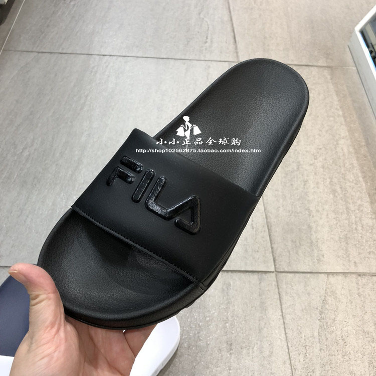 Nhỏ đích thực mua Fila Fila 18 thoải mái thể thao giản dị dép vài mô hình FS1SLA2012X dép đế cao